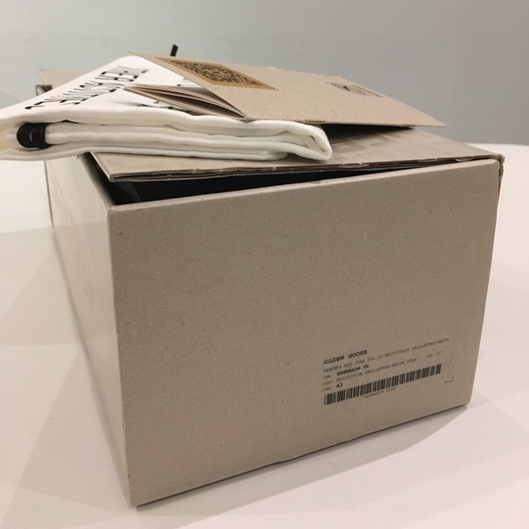 Golden Goose Mid Star Multi Paillettes/White NIB - Picture 8 of 9